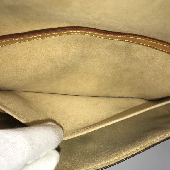 100% AUTHENTIC LOUIS VUITTON MONOGRAM POCHETTE TWIN GM - Picture 11 of 11